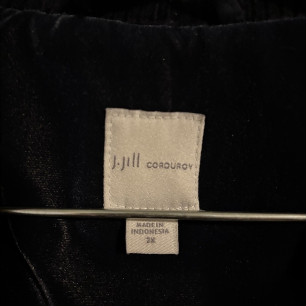 J. Jill Dark Blue Corduroy Blazer - Picture 5 of 7